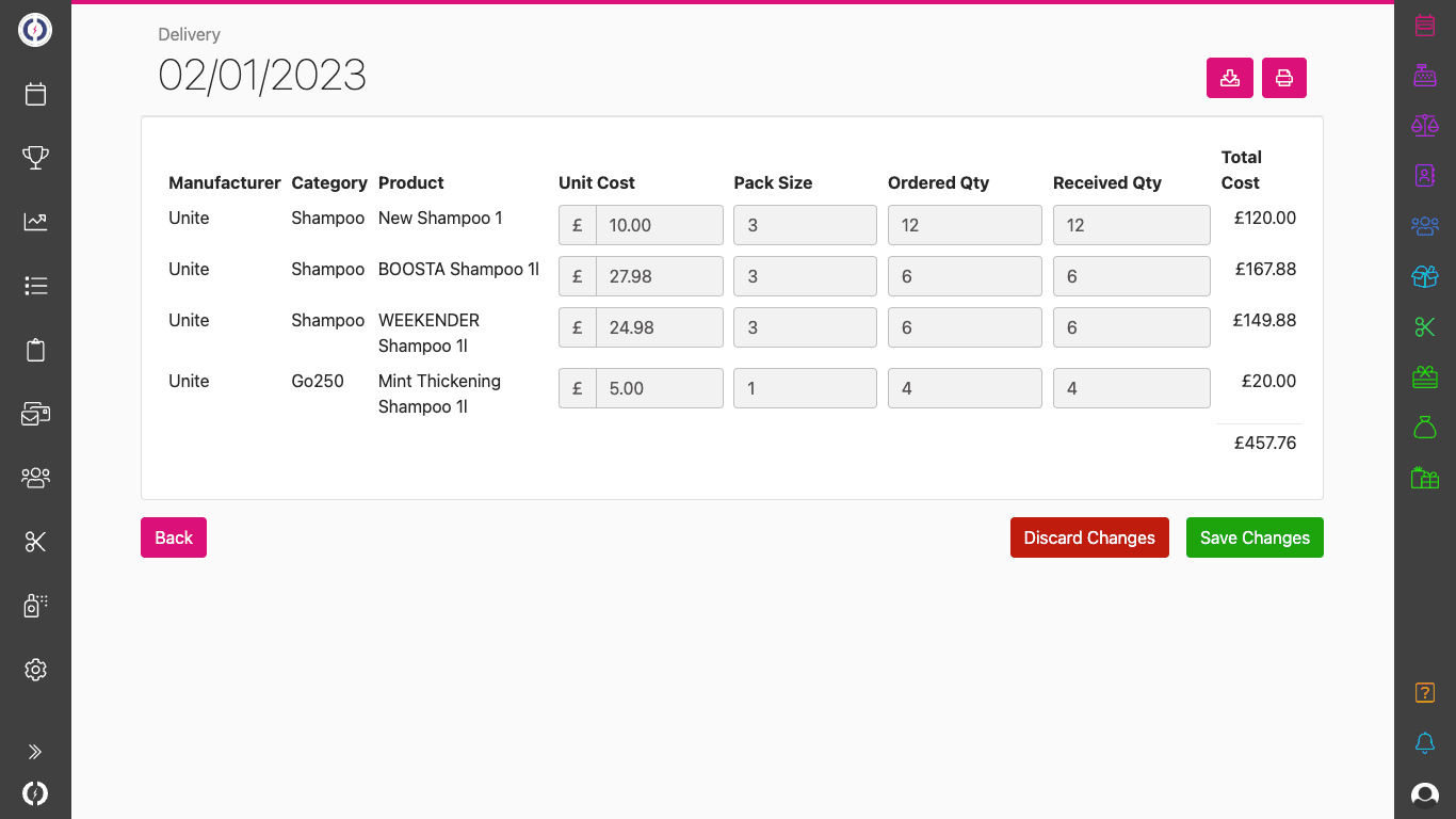 Purchase order