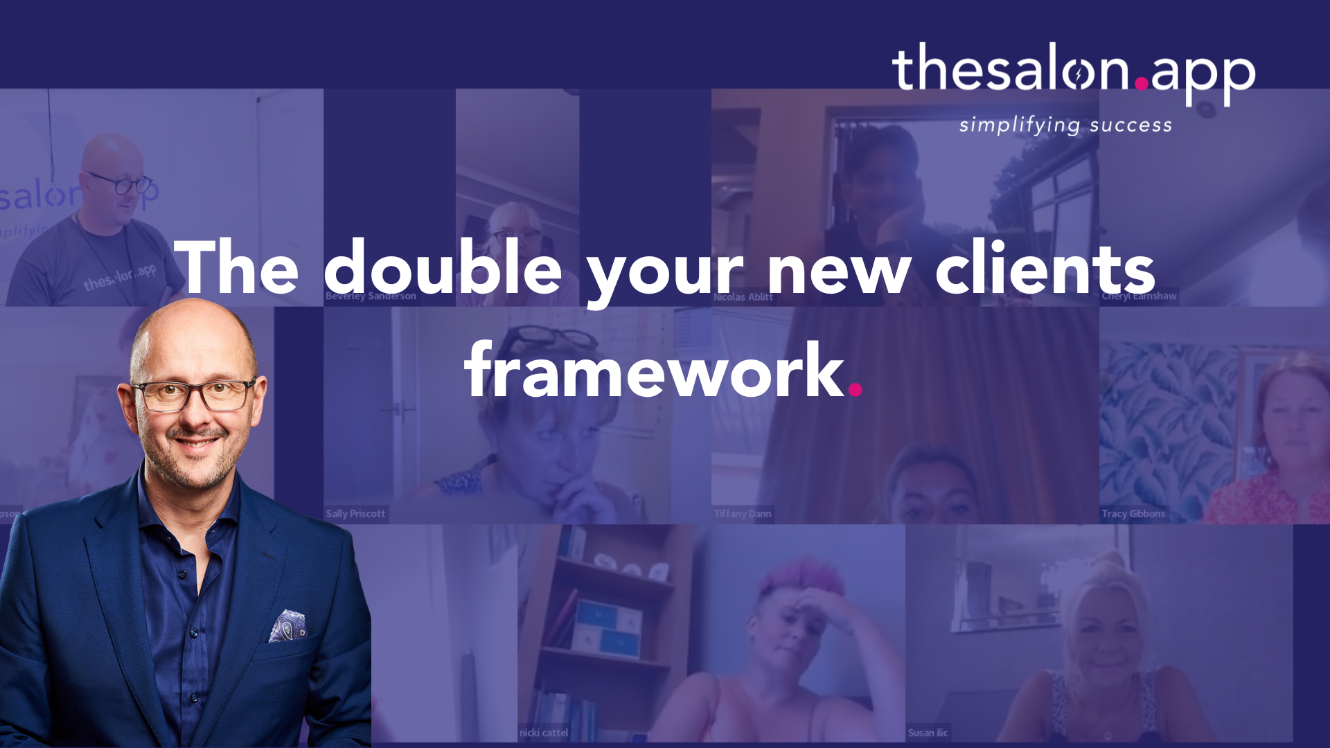 Colin Shove introducing the double new clients framework