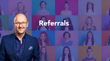 Colin Shove introducing the double new clients framework part 4, Referrals